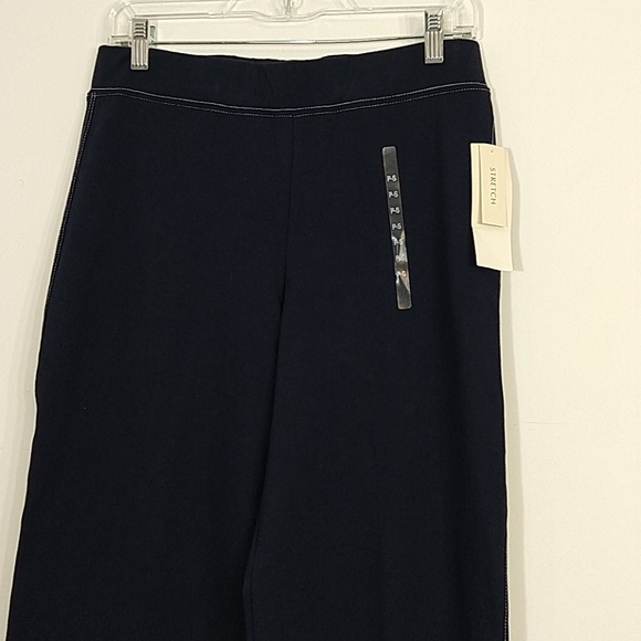 Jones New York Navy Sports Stretch Pants sz PS - Picture 7 of 9